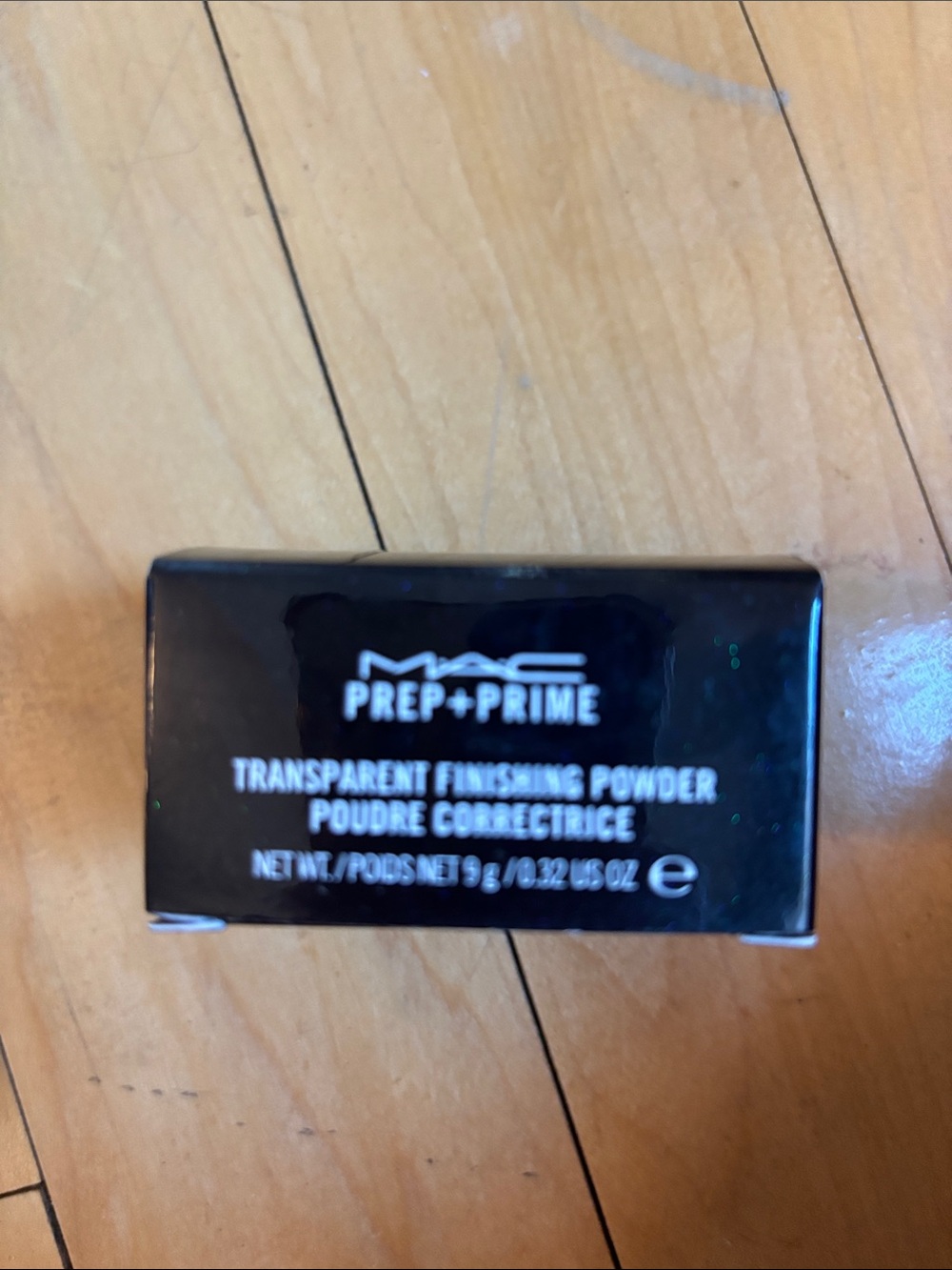 MAC prep and prime transparent finishing powder